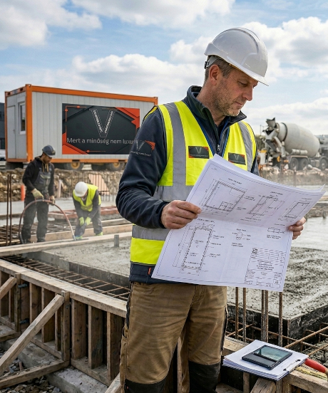 felelős mászaki vezetés és betontechnológiai tanássadás