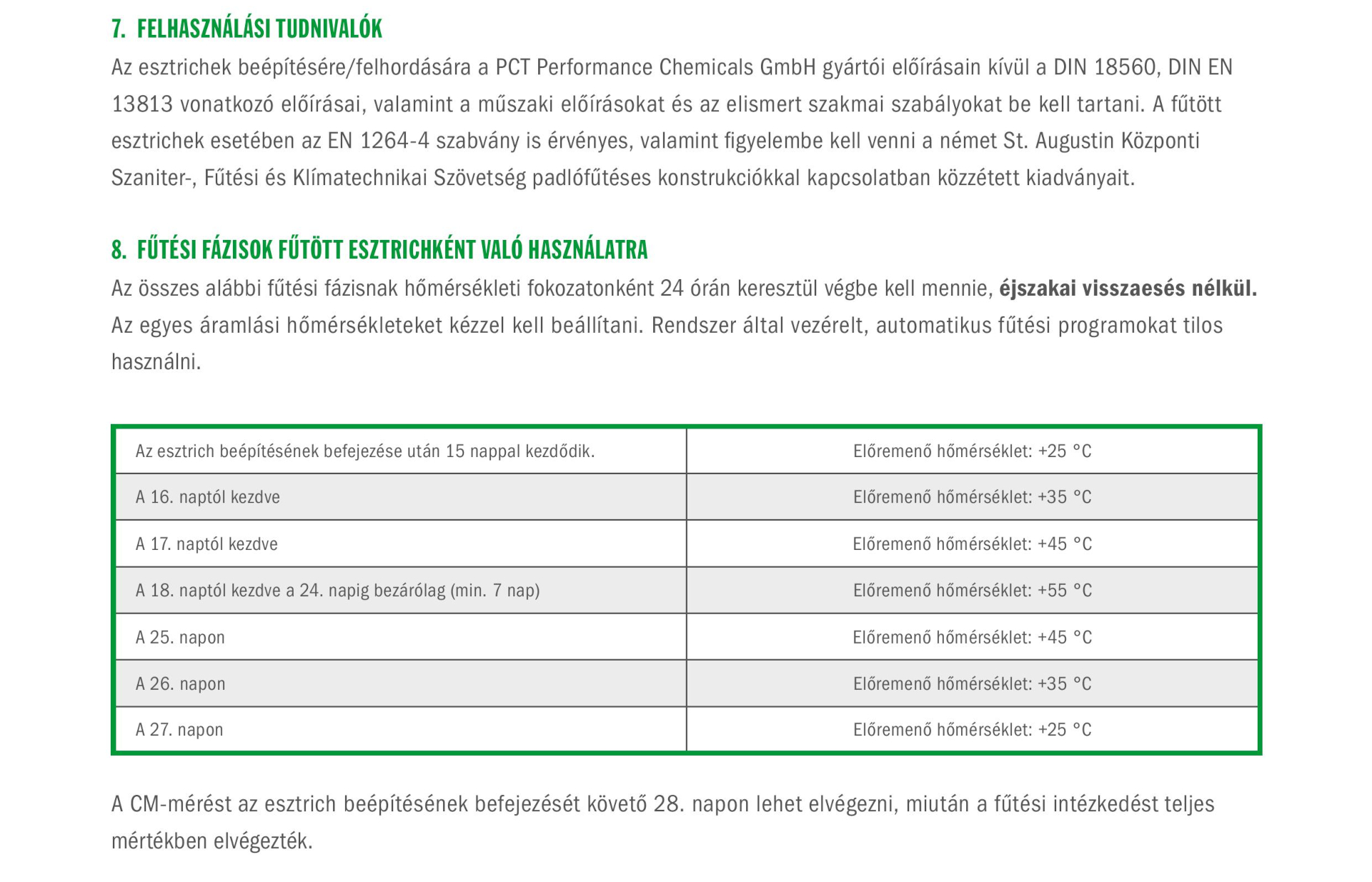 Retanol HYDRANOL prospektus 4